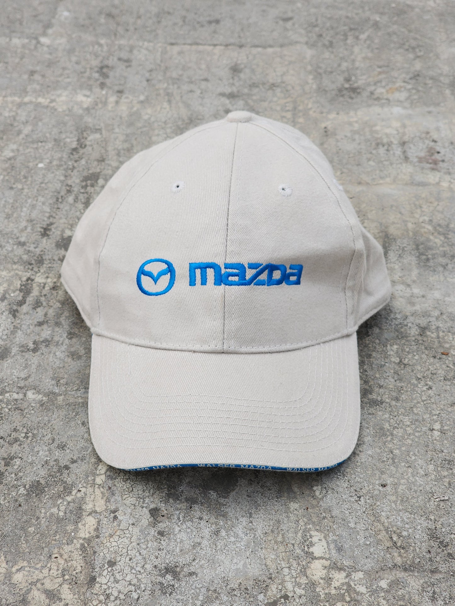 Vintage Mazda Beige/Blue Cap