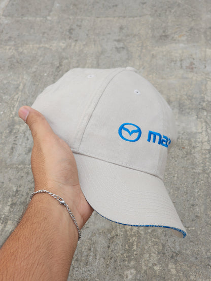 Vintage Mazda Beige/Blue Cap
