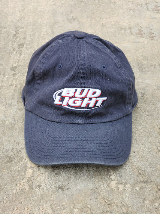 Vintage Bud Light Dark Blue Fitted Cap