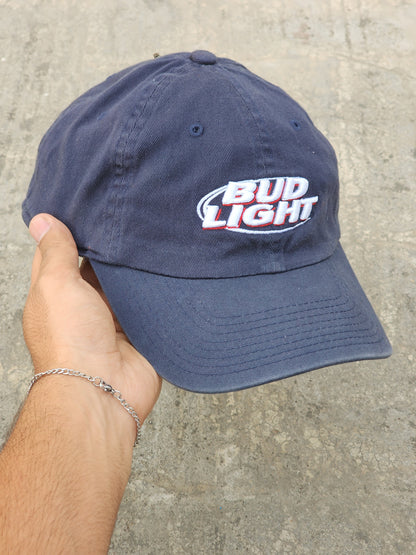 Vintage Bud Light Dark Blue Fitted Cap