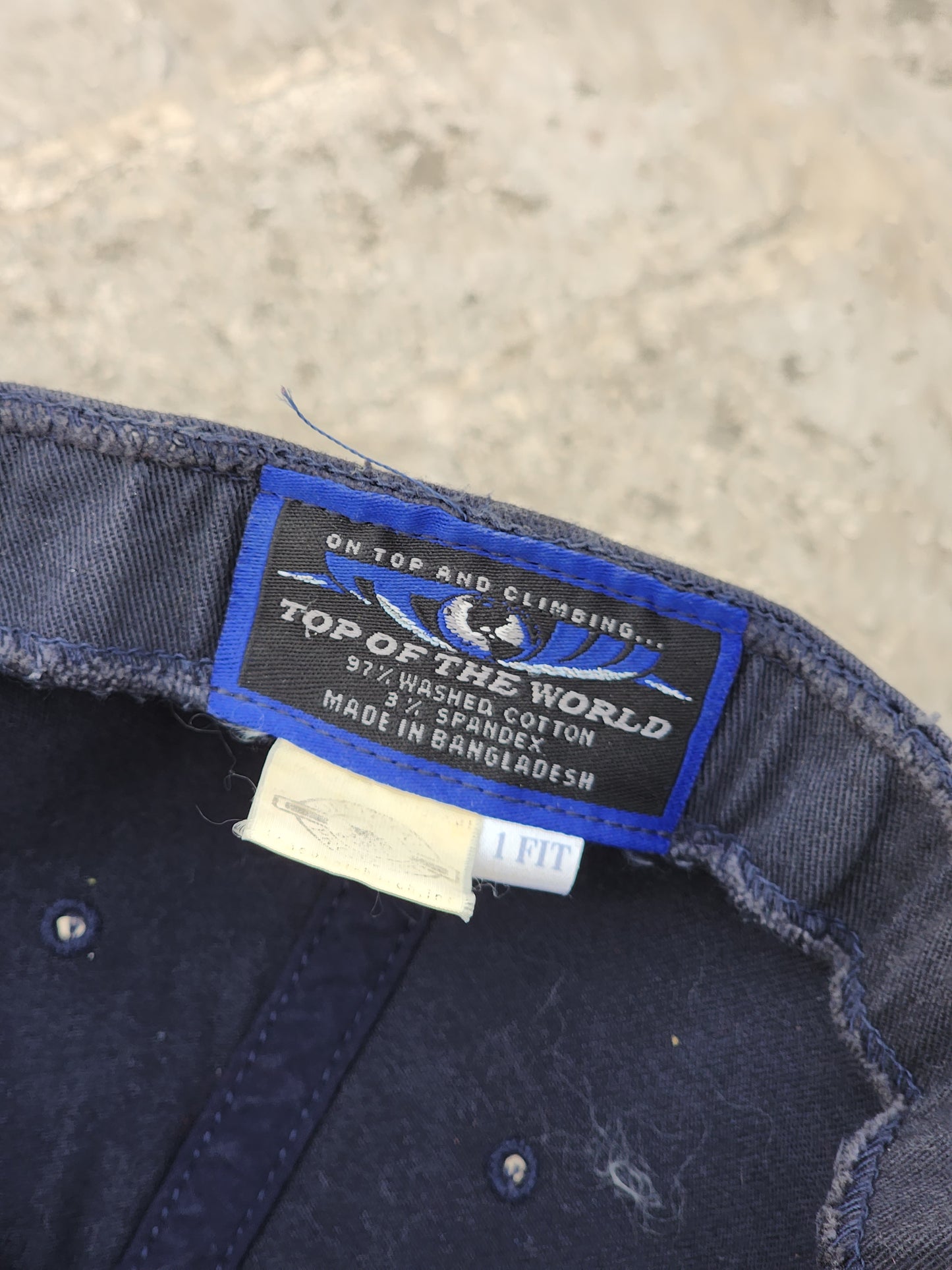 Vintage Bud Light Dark Blue Fitted Cap