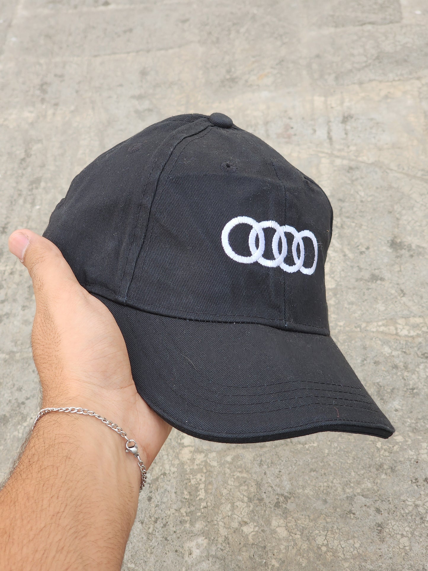 Audi Logo Black Cap