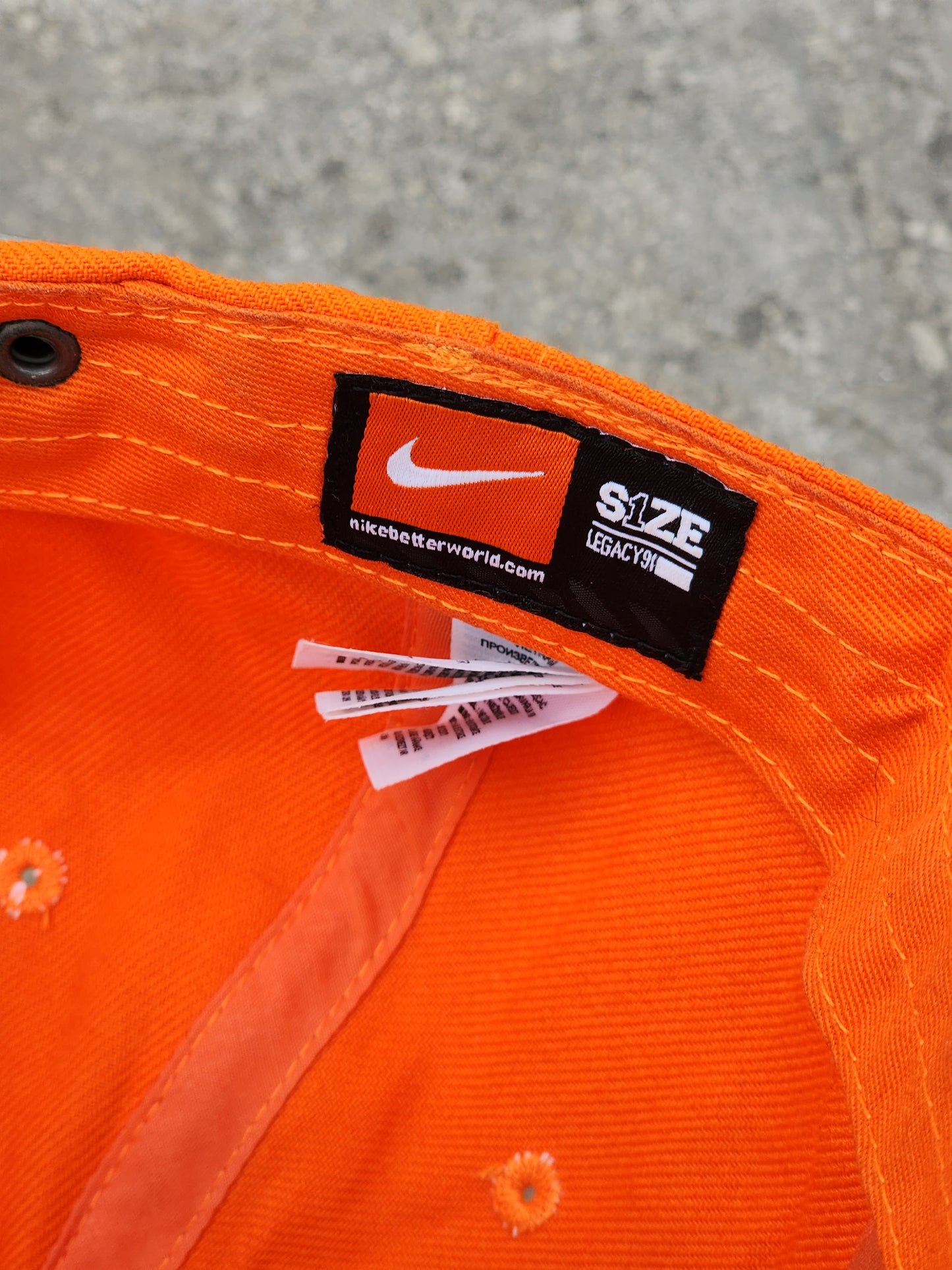 Netherlands National Football Club Nike Orange Cap