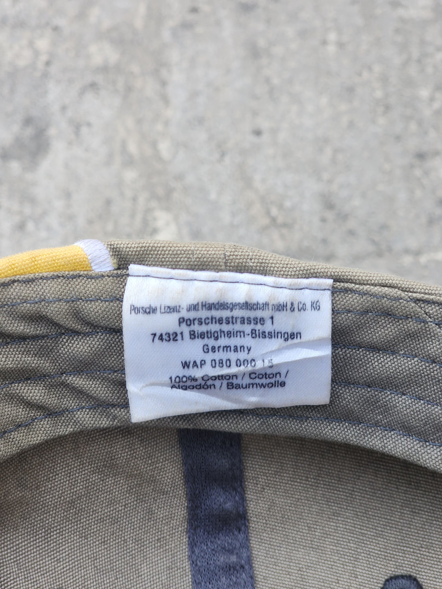 Vintage Official Porsche 911 Cap