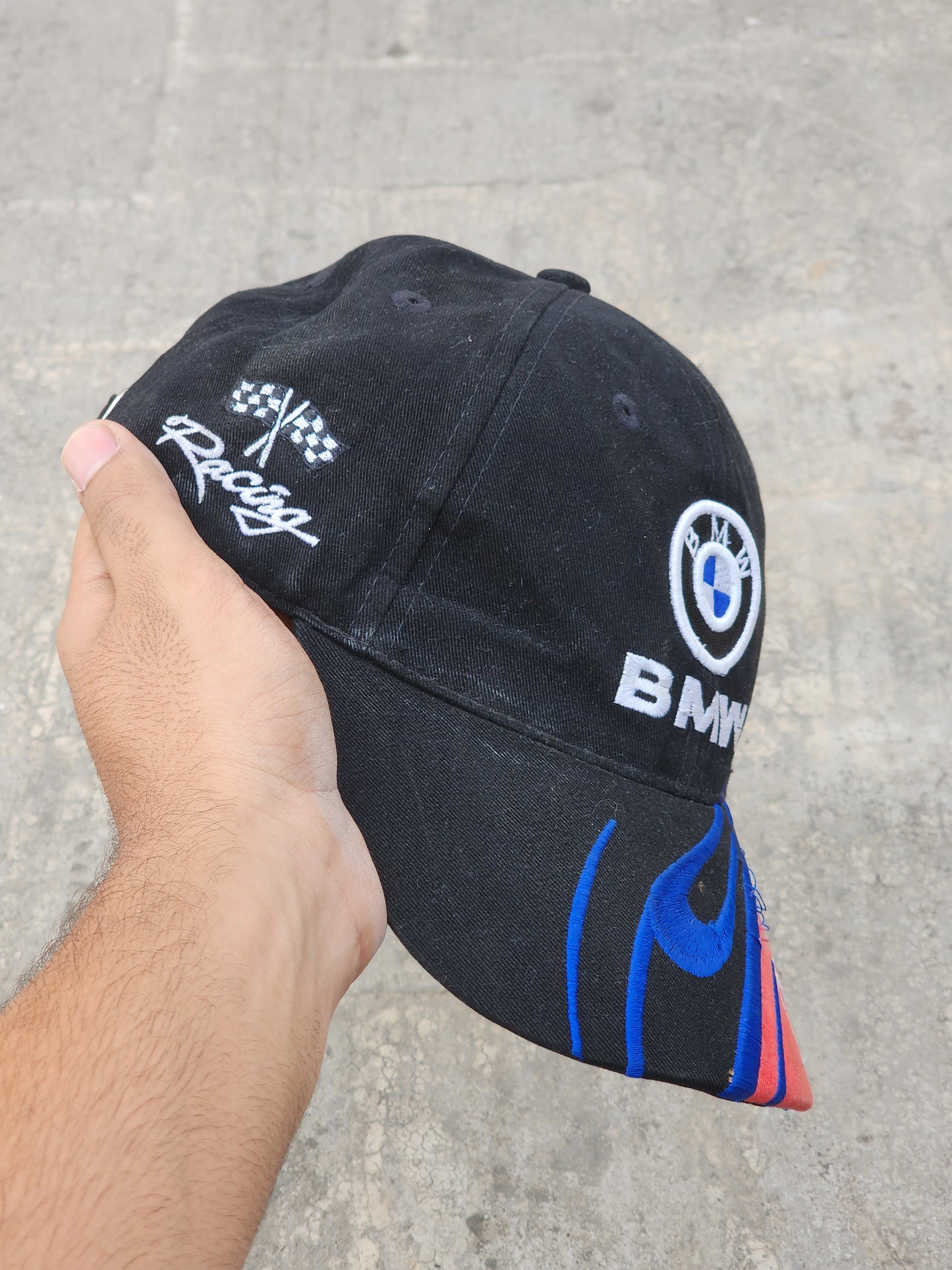 BMW Flames Embroidery Cap (Unofficial)