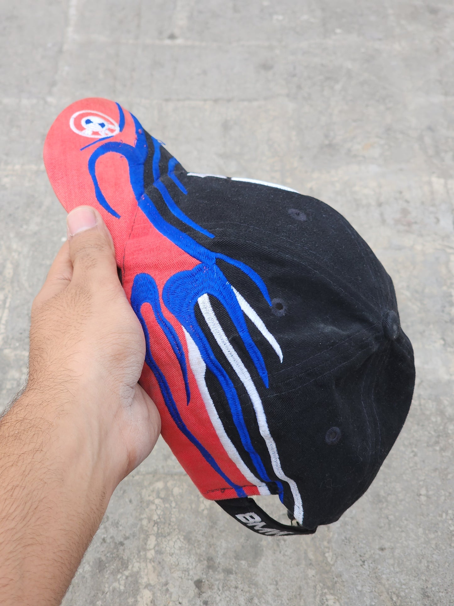 BMW Flames Embroidery Cap (Unofficial)