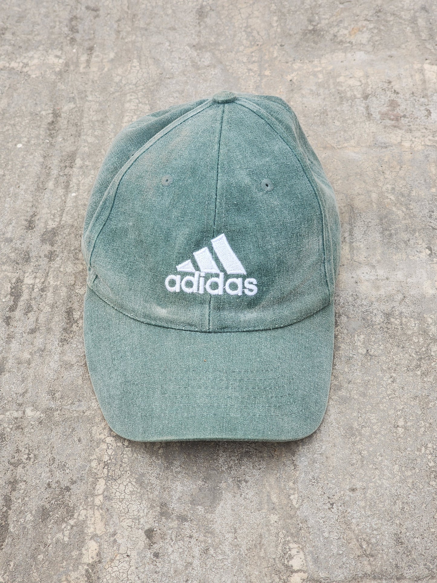 Adidas Washed Green Cap