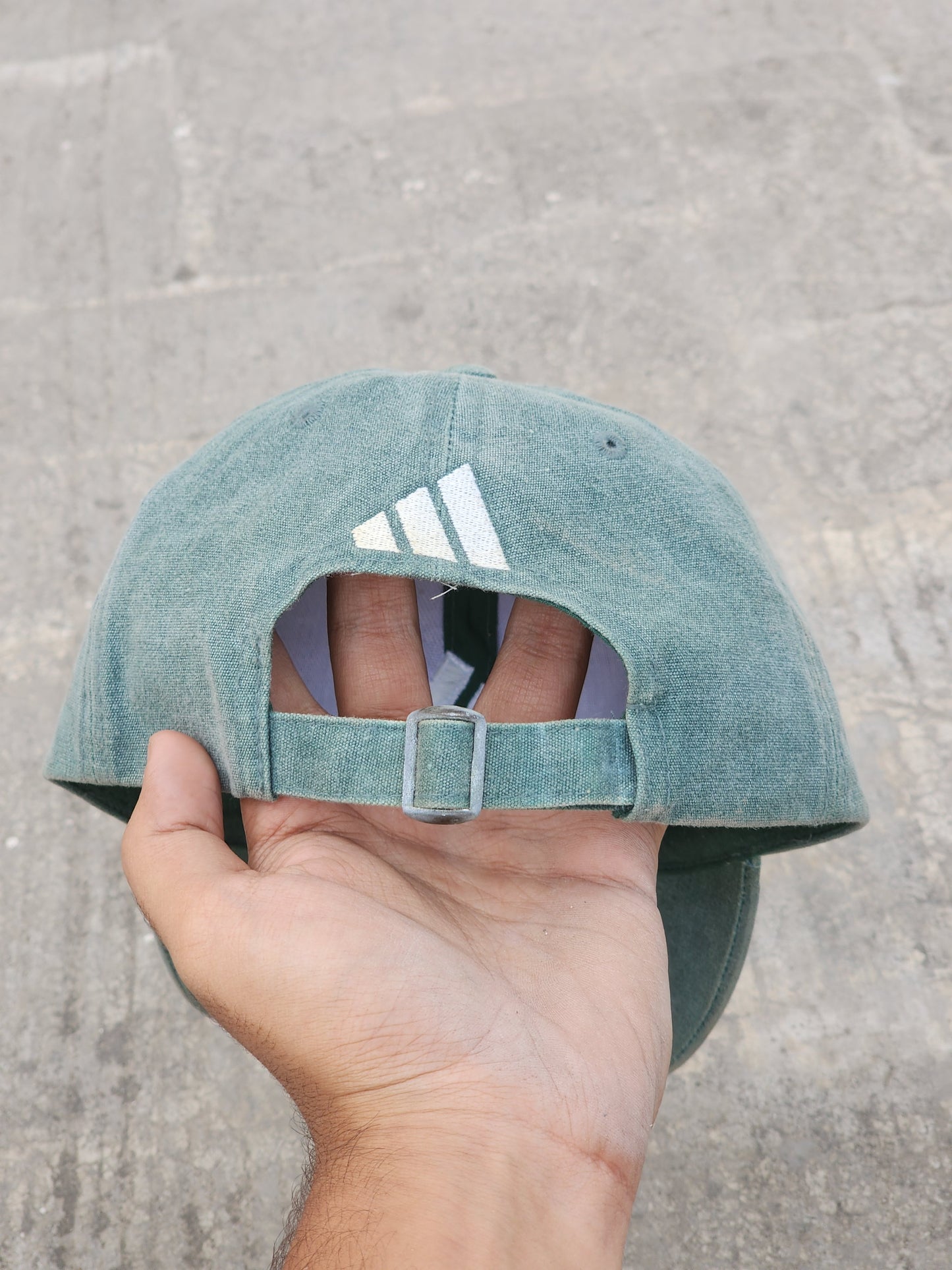 Adidas Washed Green Cap