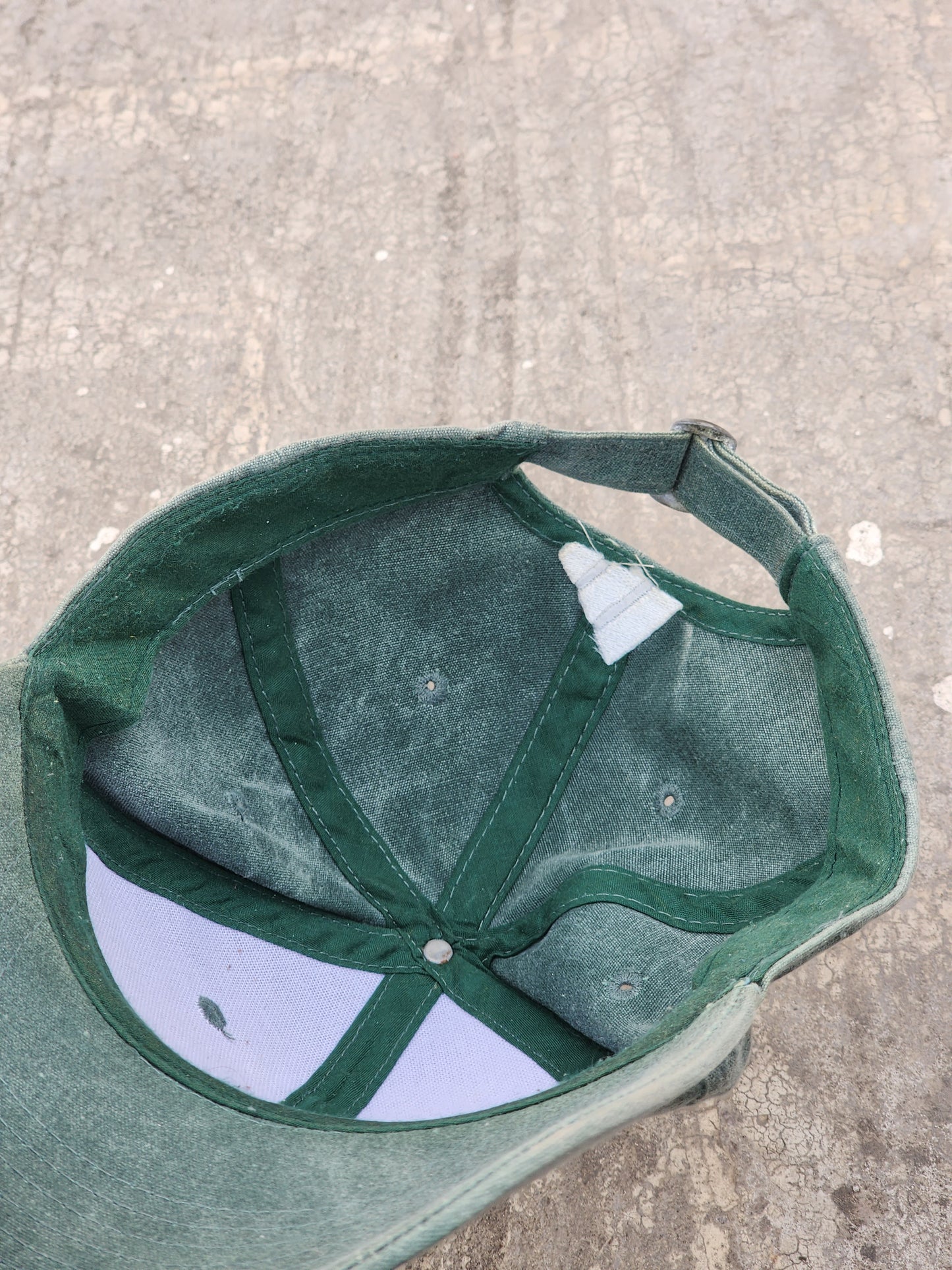 Adidas Washed Green Cap