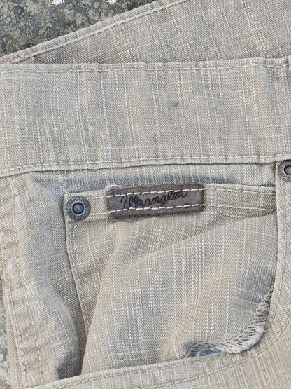 Vintage Wrangler Beige Texturized Jeans (36)