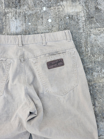Vintage Wrangler Beige Texturized Jeans (36)