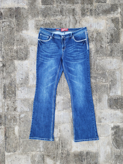 Y2K Arizona Jeans Women's Flared Jeans (34)