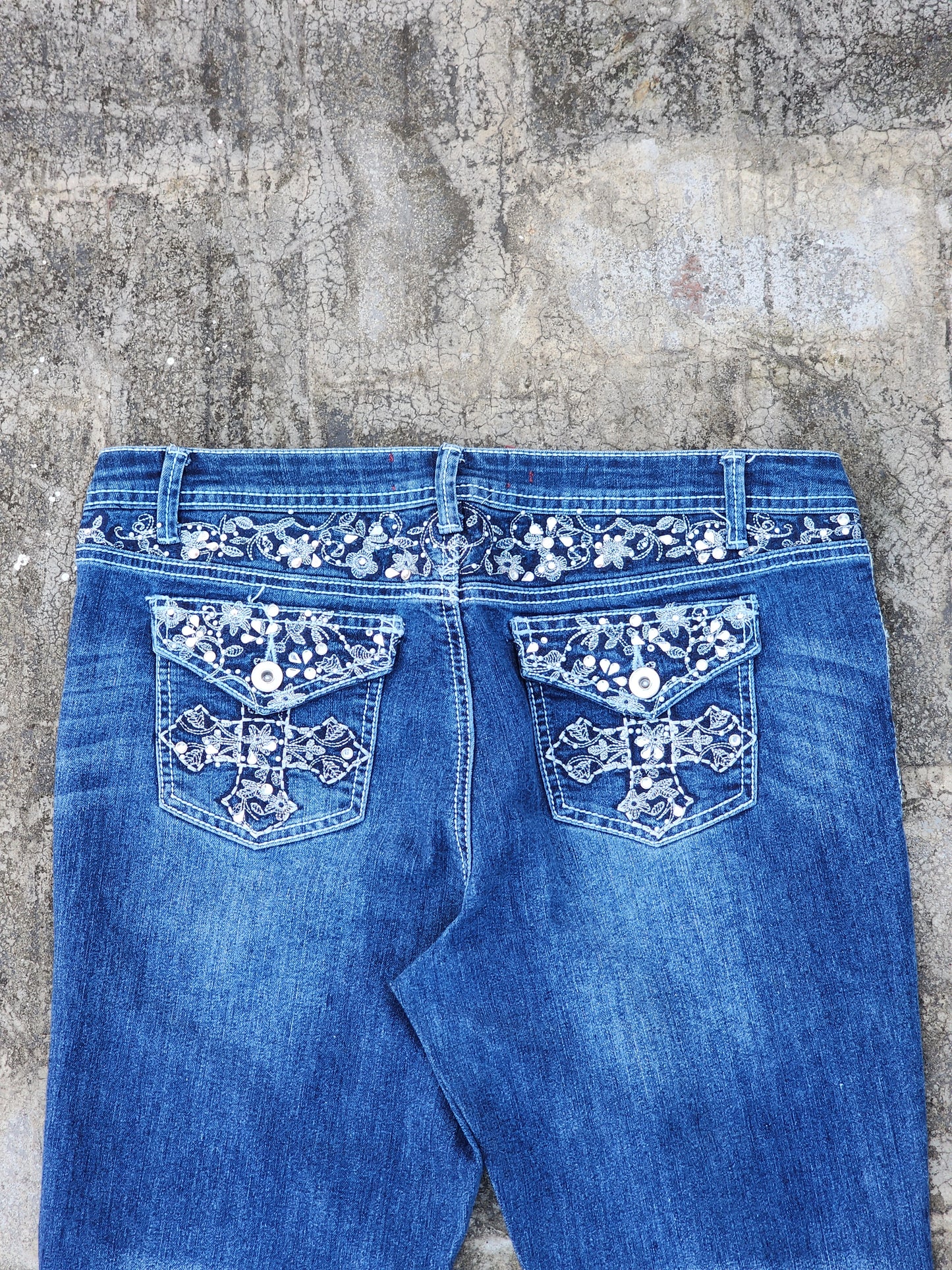 Y2K Arizona Jeans Women's Flared Jeans (34)
