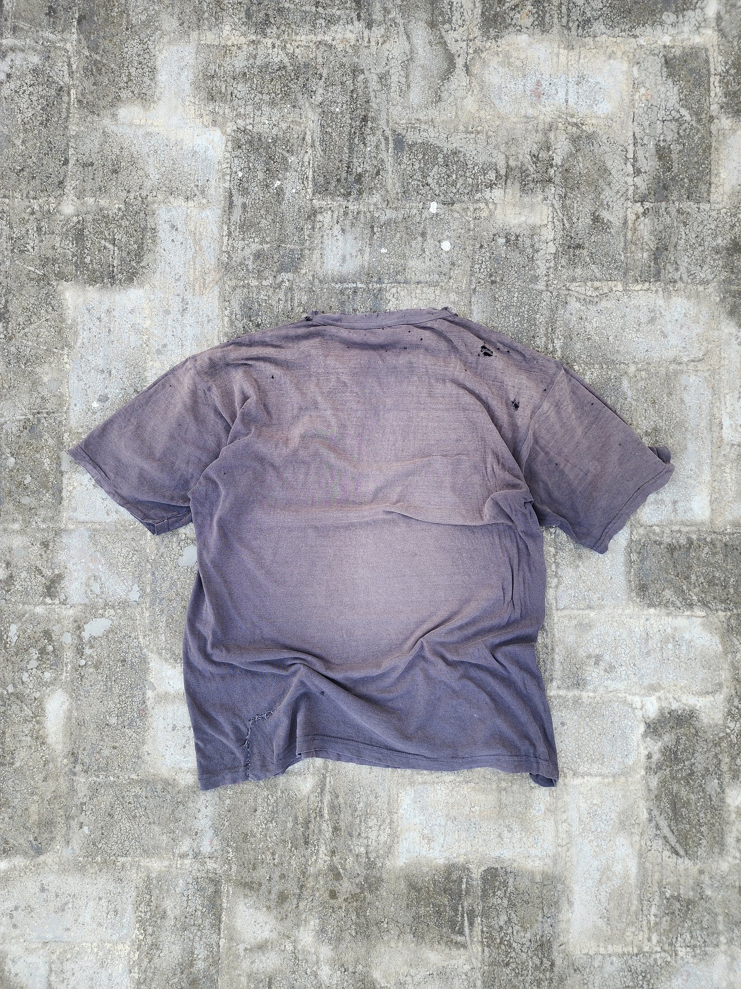 Vintage 1992 RoadHog Taz Rider Heavily Distressed and Heavily Faded Tee (M)