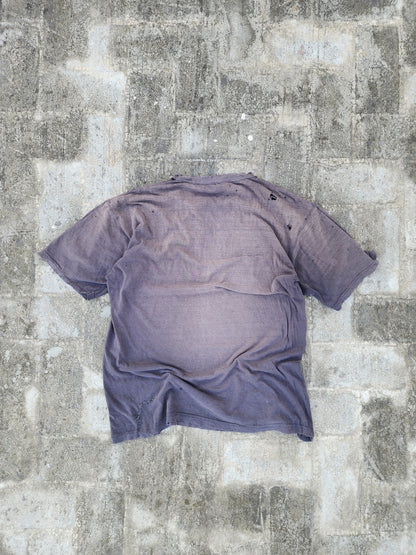 Vintage 1992 RoadHog Taz Rider Heavily Distressed and Heavily Faded Tee (M)