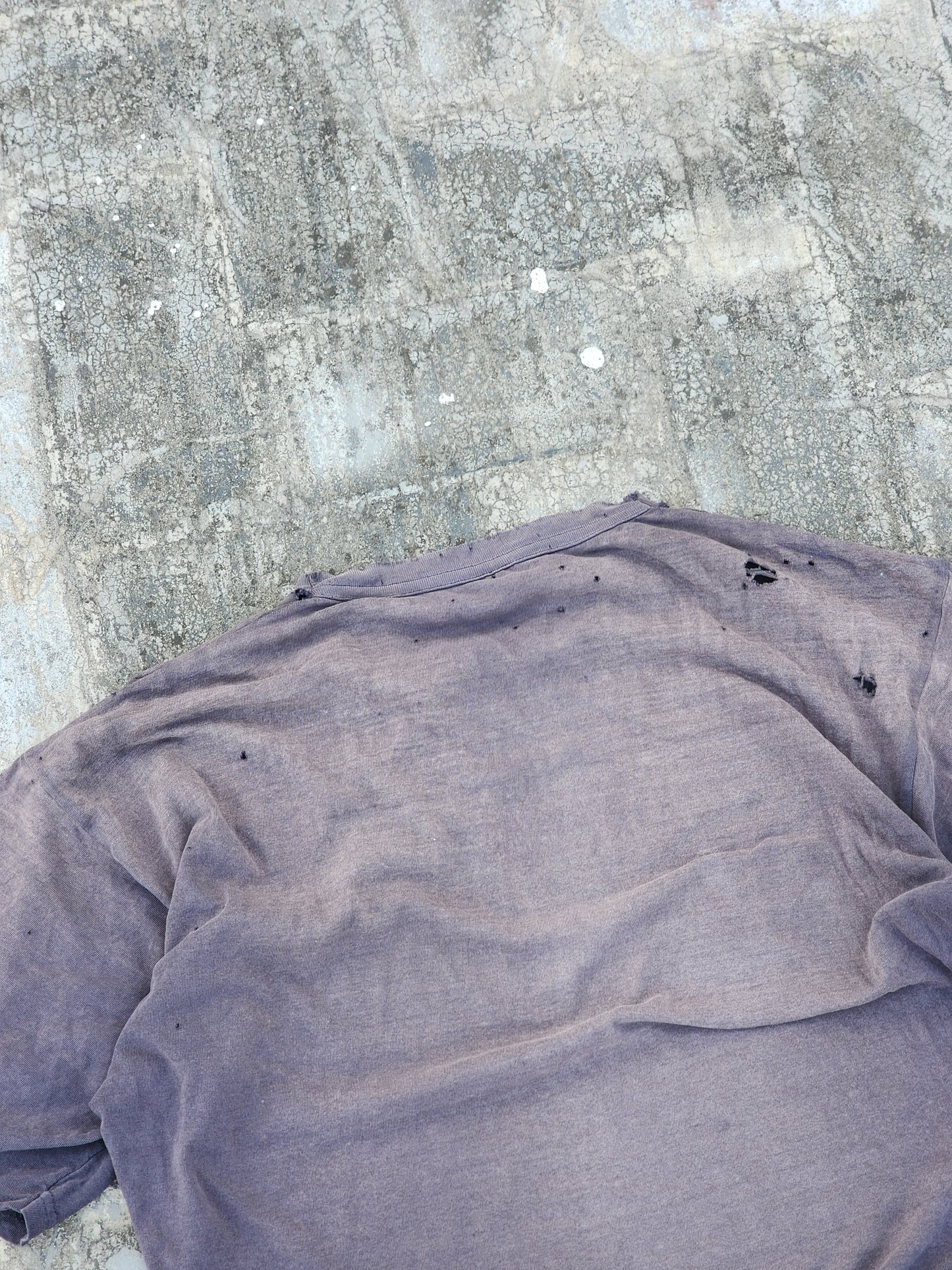 Vintage 1992 RoadHog Taz Rider Heavily Distressed and Heavily Faded Tee (M)