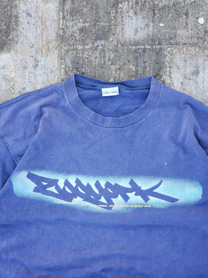 Vintage ZooYork Blue Graffiti Graphic Tee (L)