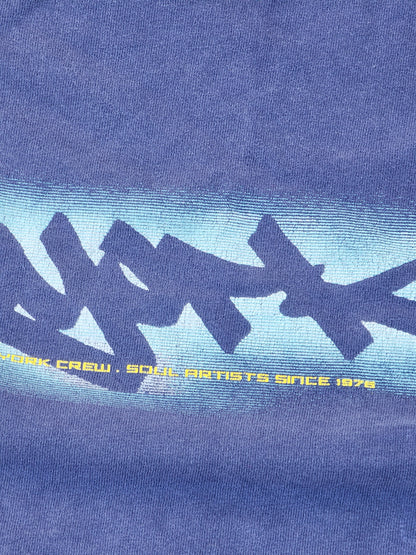 Vintage ZooYork Blue Graffiti Graphic Tee (L)