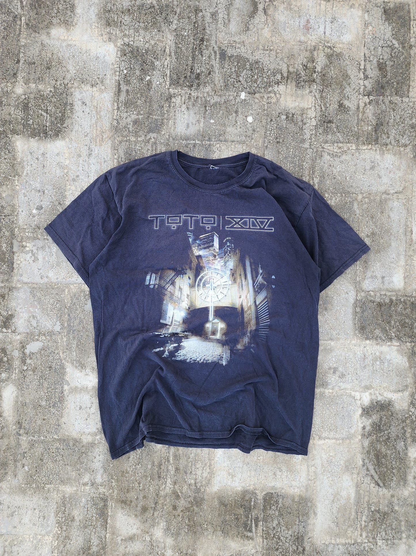 Vintage 2015 Toto XIV Band World Tour Tee (M/L)