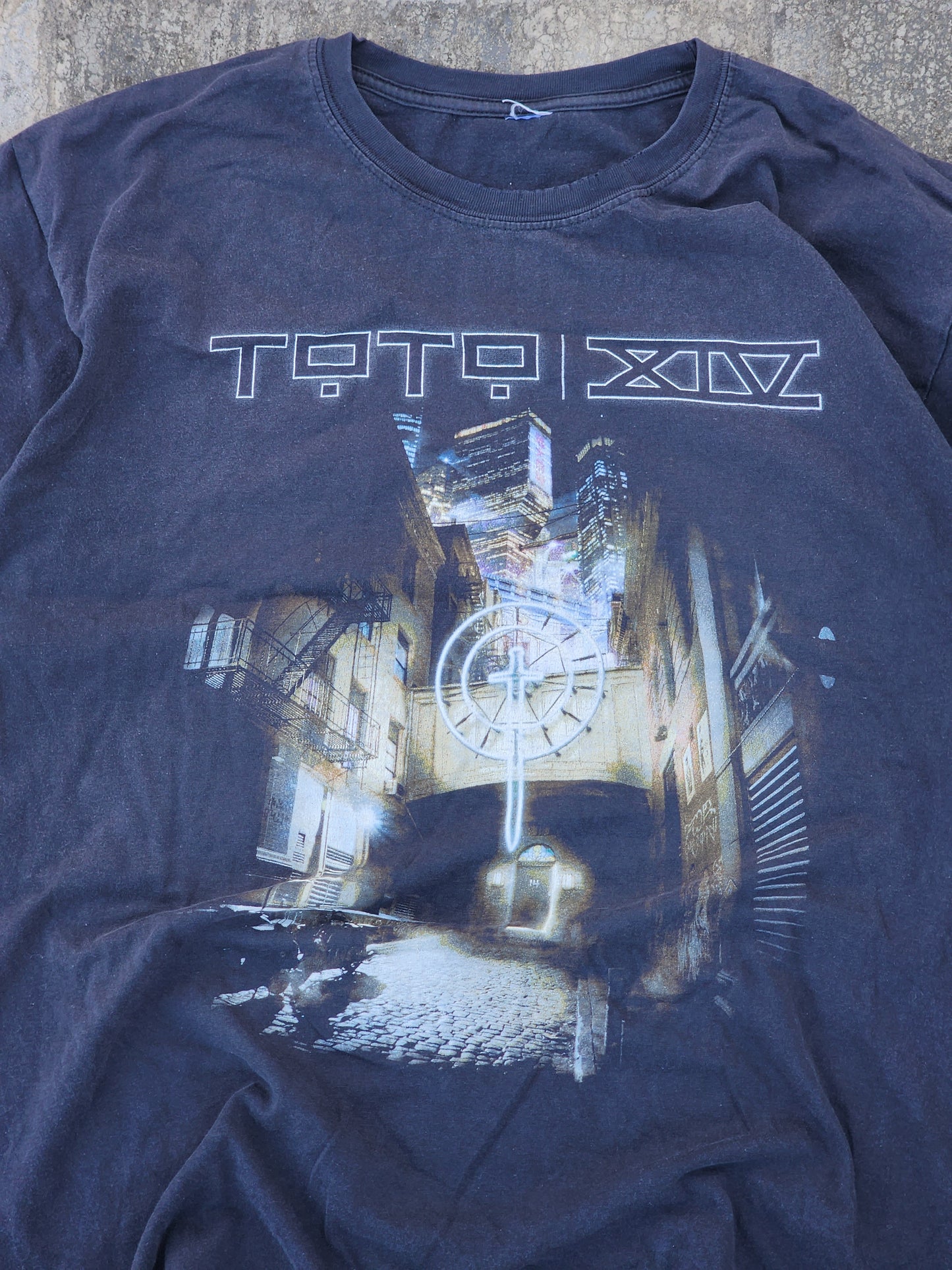 Vintage 2015 Toto XIV Band World Tour Tee (M/L)