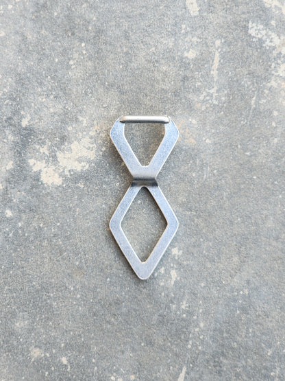 Vintage Intersecting Diamond Shapes Pendant