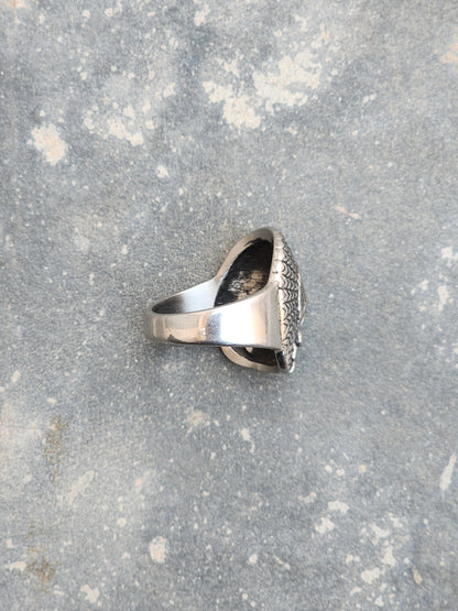 Vintage Tribal Skull Ring