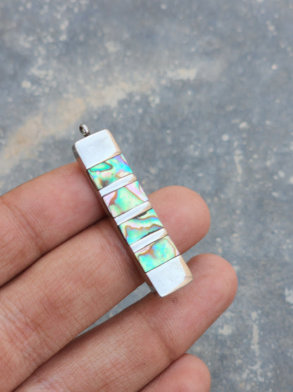 Vintage Paua Shell Pendant