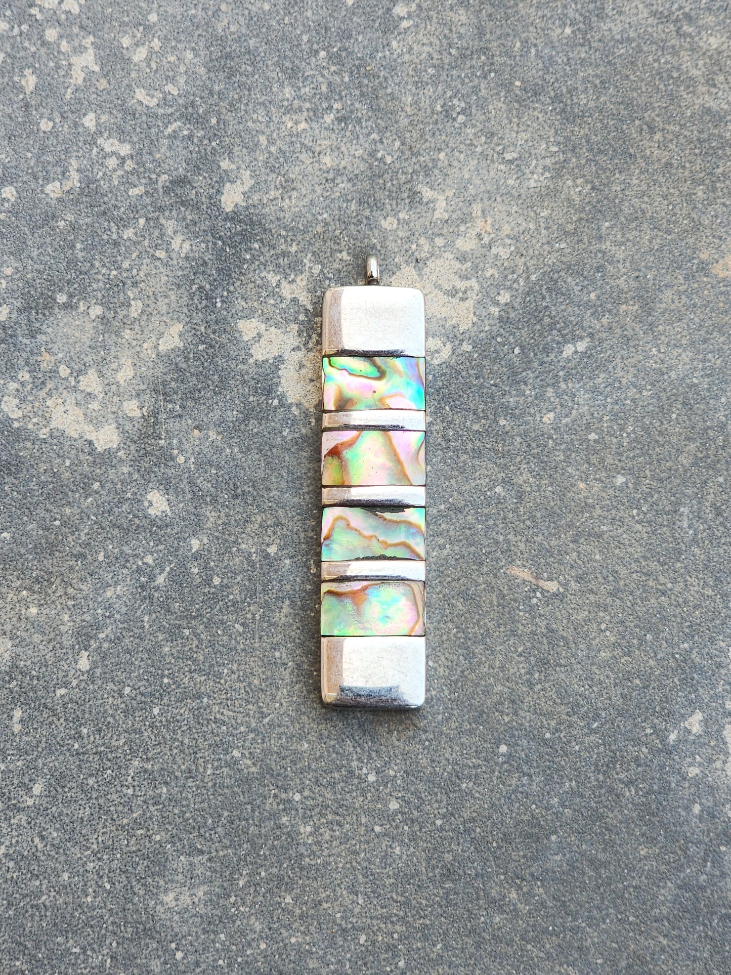 Vintage Paua Shell Pendant