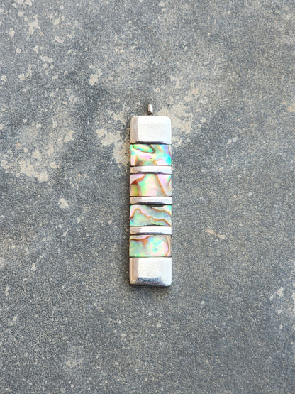 Vintage Paua Shell Pendant