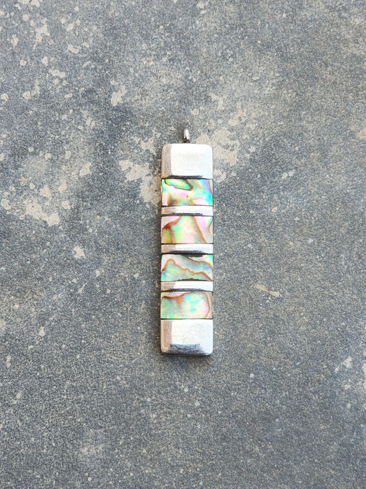 Vintage Paua Shell Pendant