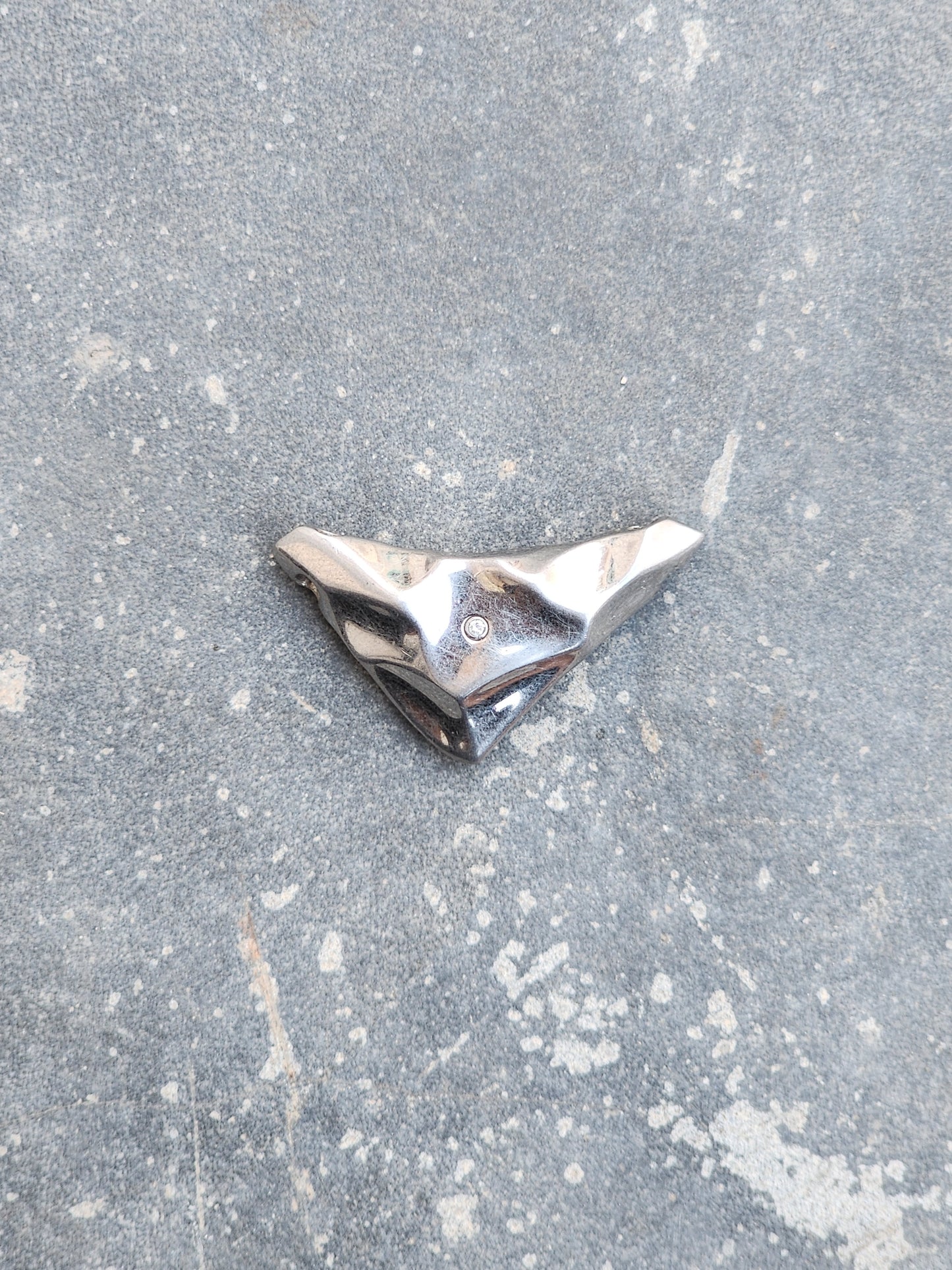Vintage Brosway Pendant Stone Shaped
