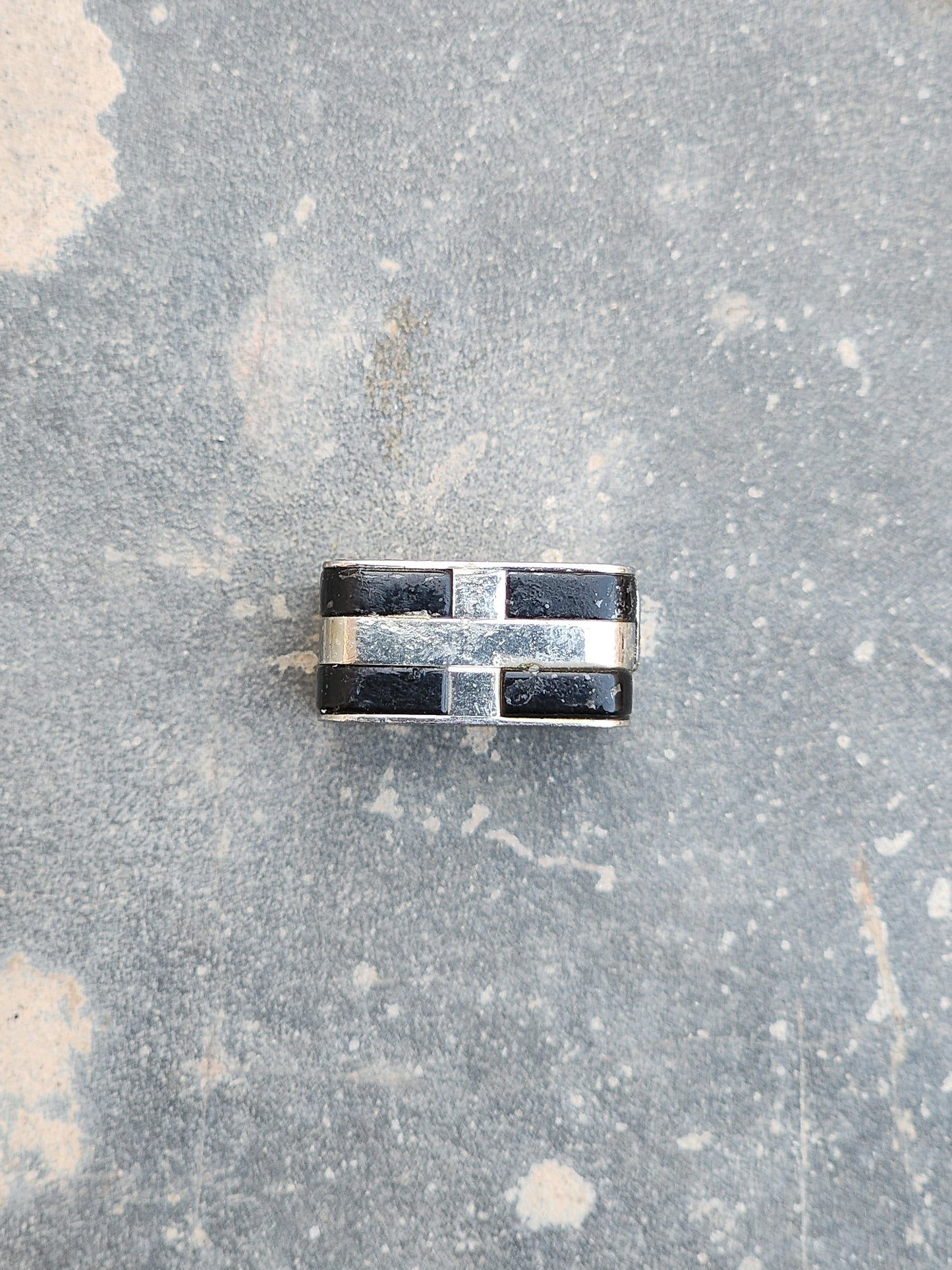 Vintage Four Sided Square Ring