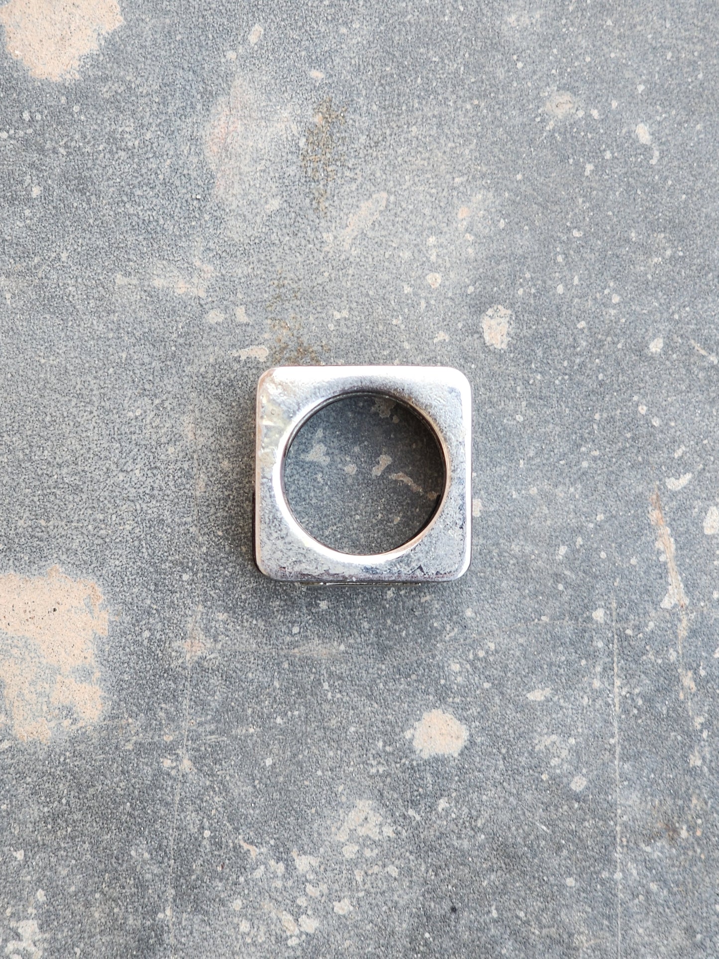 Vintage Four Sided Square Ring