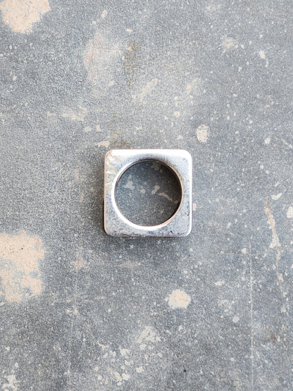 Vintage Four Sided Square Ring