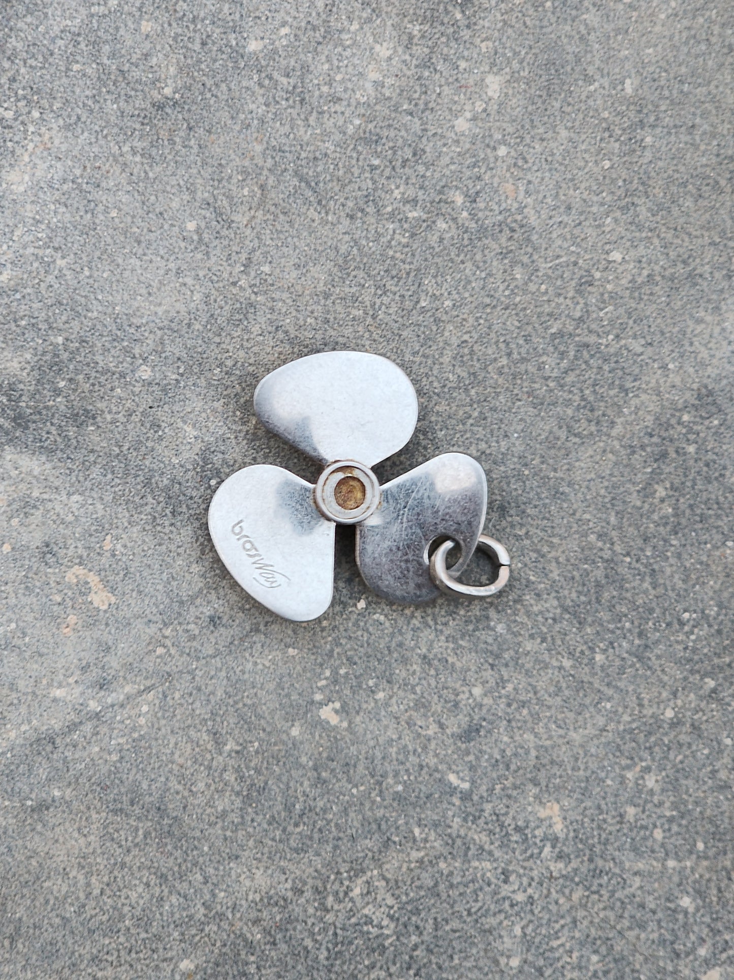 Vintage Brosway Fan Pendant / Charm