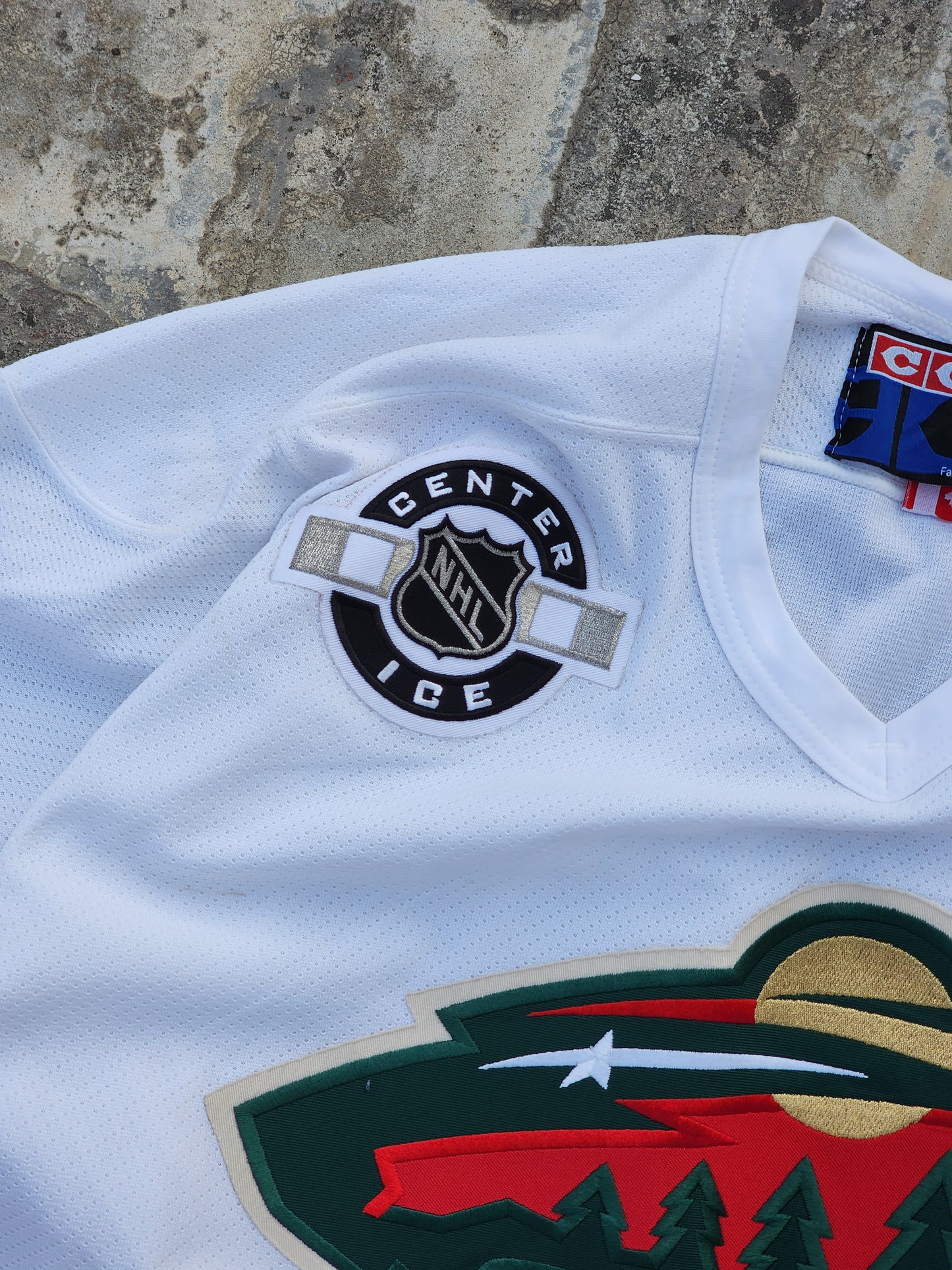 Minesota Wilds NHL CCM Vintage Jersey (M)