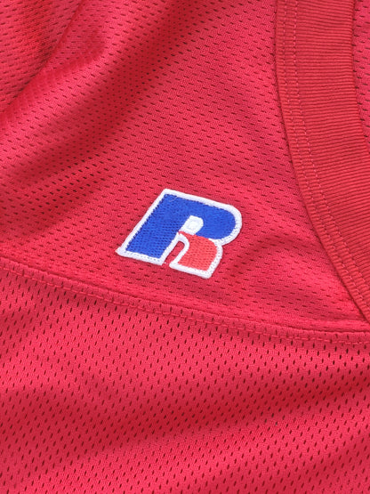 Russell Athletic Vintage Red Basketball Jersey (XL)