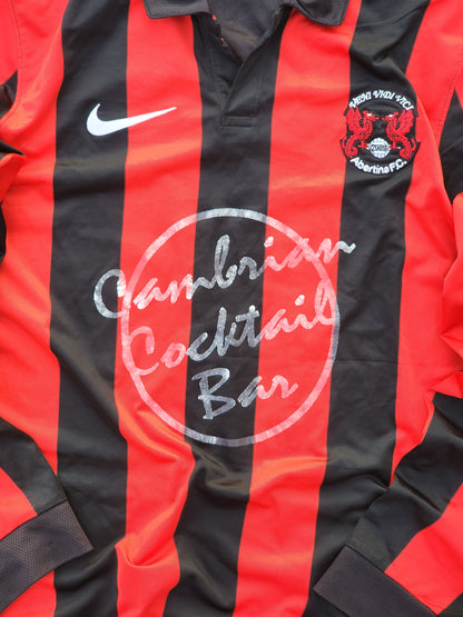 Nike Abertina Football Club Black and Red Jersey (L)