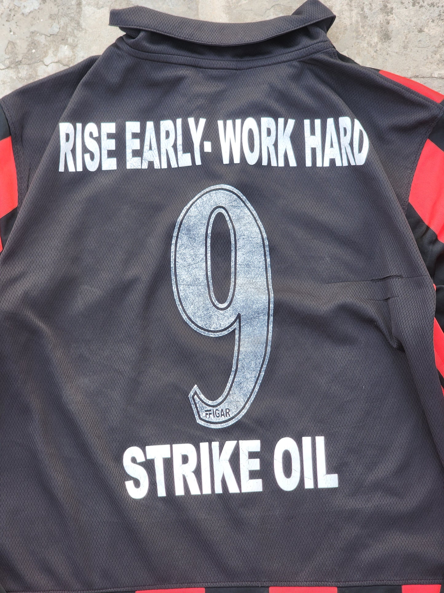 Nike Abertina Football Club Black and Red Jersey (L)