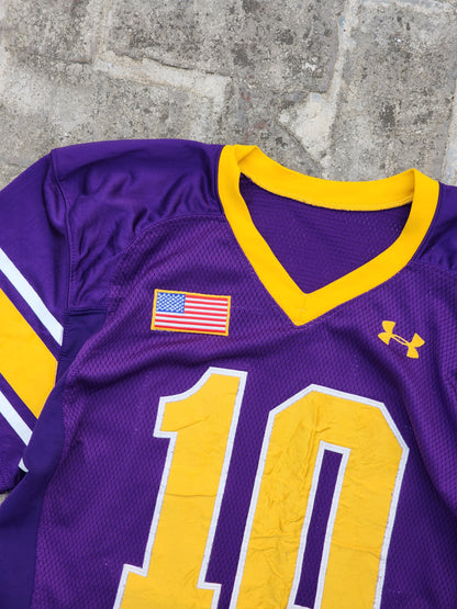 Under Armor "10" Rugby Jersey Purple/ Yellow (XL)