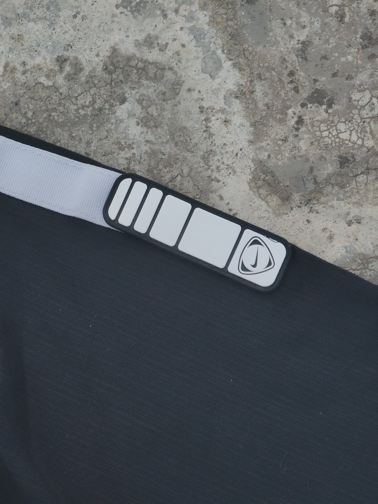 Nike Black and White Dri-Fit Jersey (M)