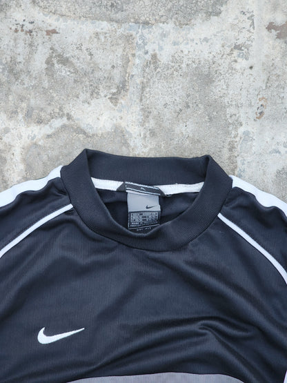 Nike Black and White Dri-Fit Jersey (M)