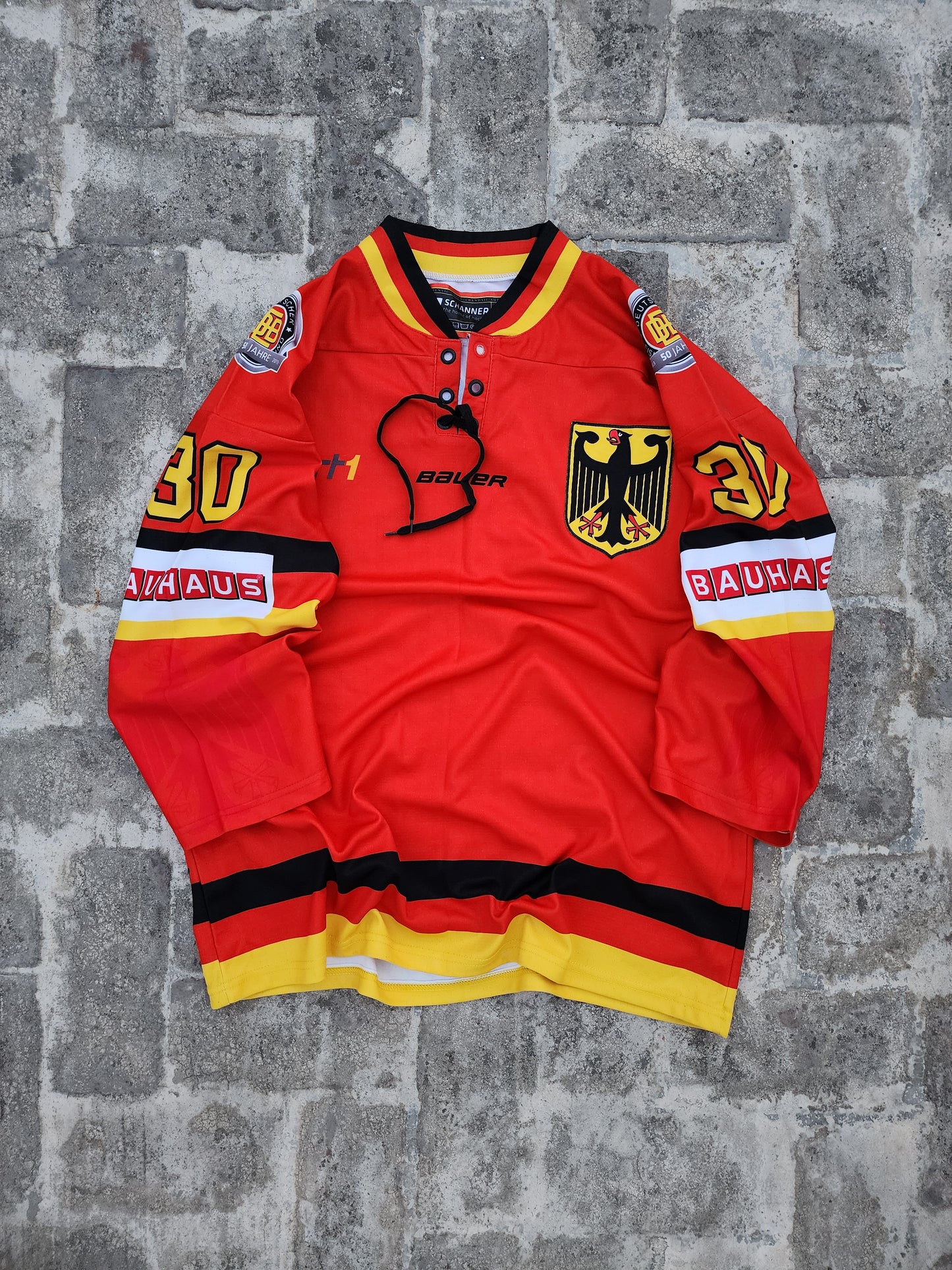 Germany Bauer Ice Hockey 2013 Jersey (L)