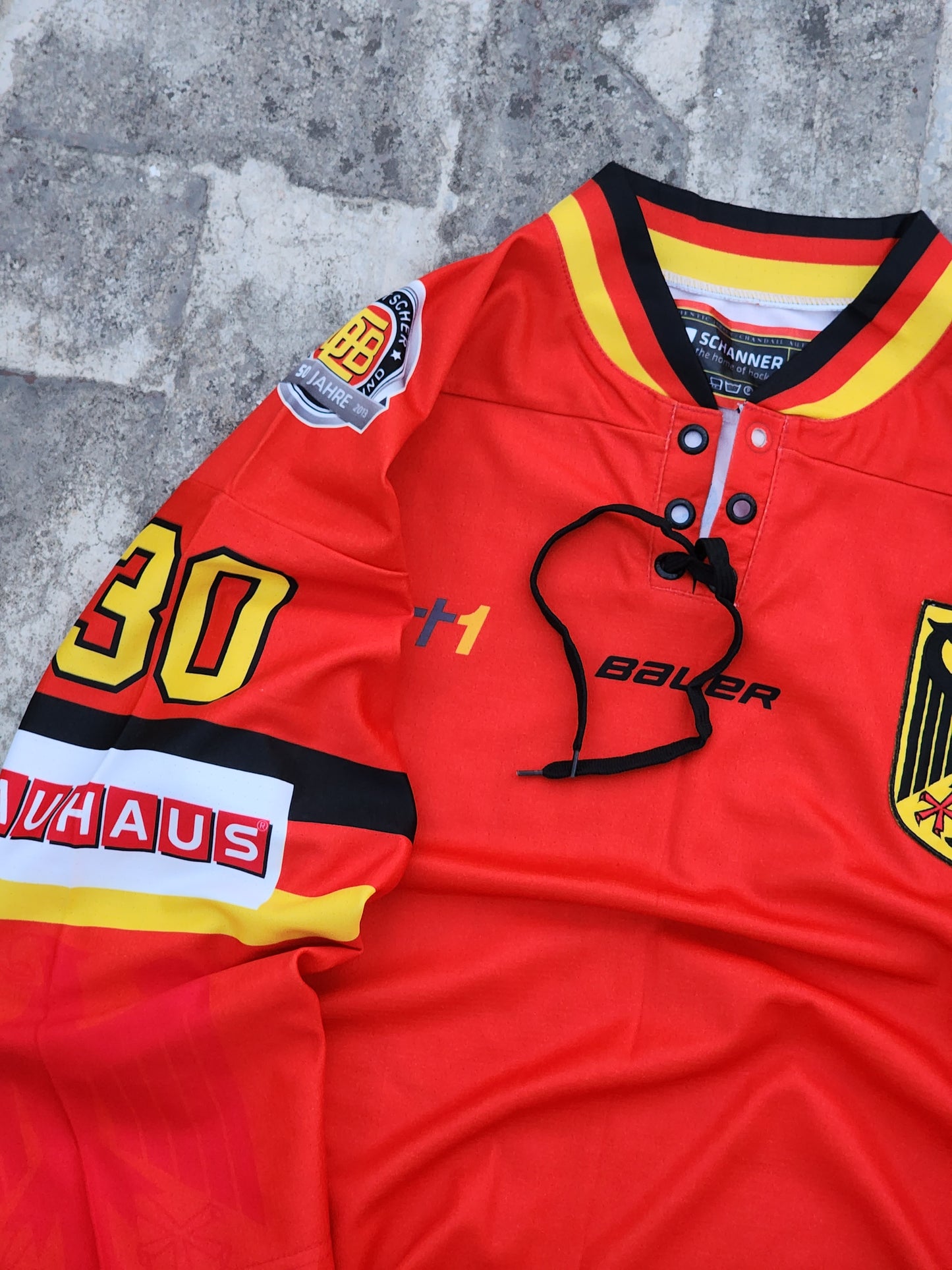 Germany Bauer Ice Hockey 2013 Jersey (L)