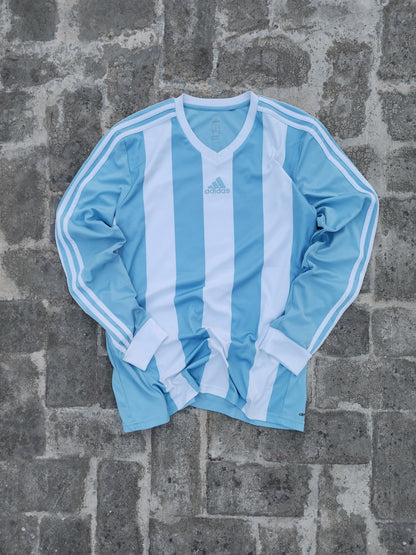 Adidas Full Sleeves Alexandrov 11 Blue/White Jersey (L)