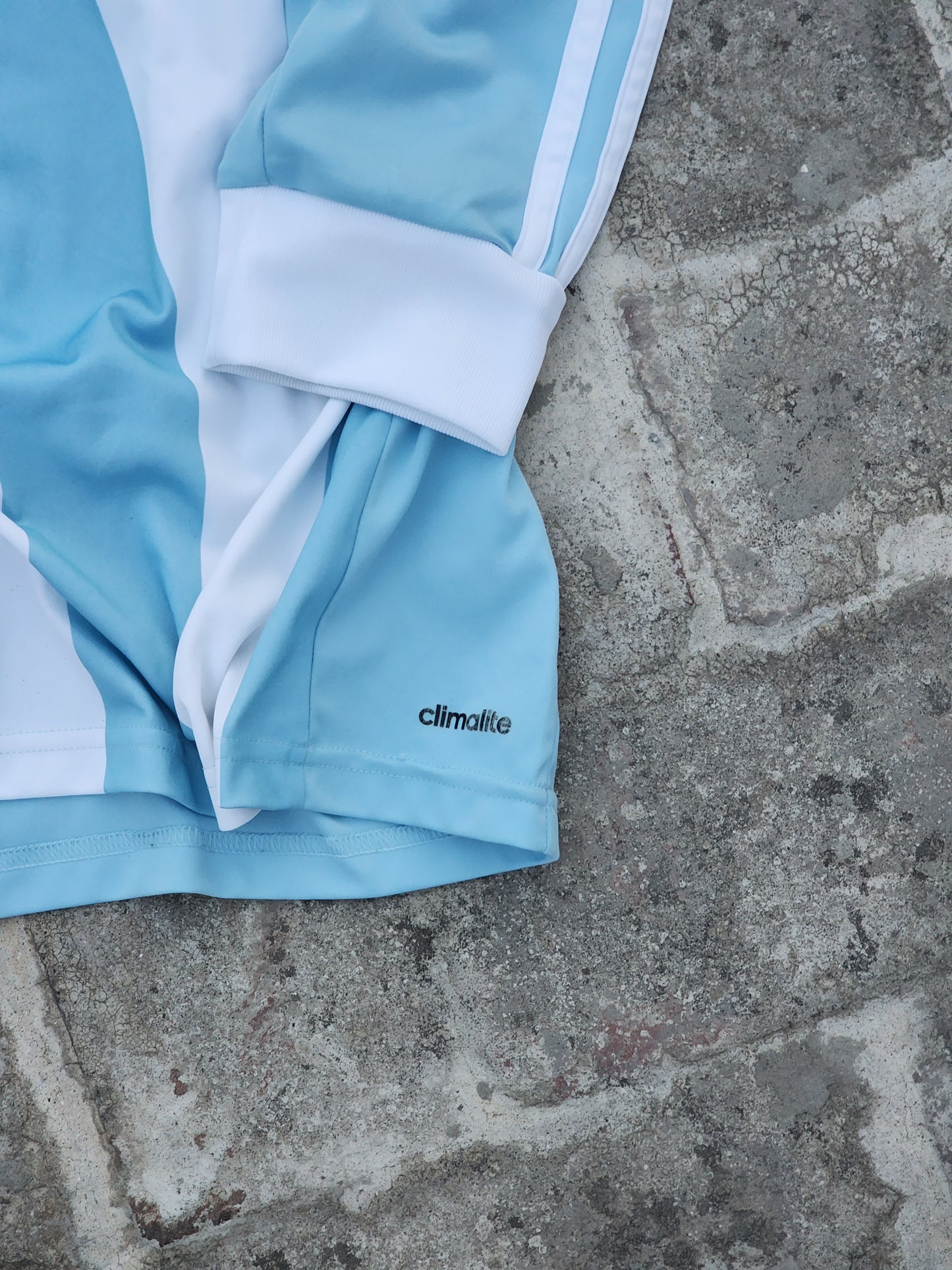Adidas Full Sleeves Alexandrov 11 Blue/White Jersey (L)