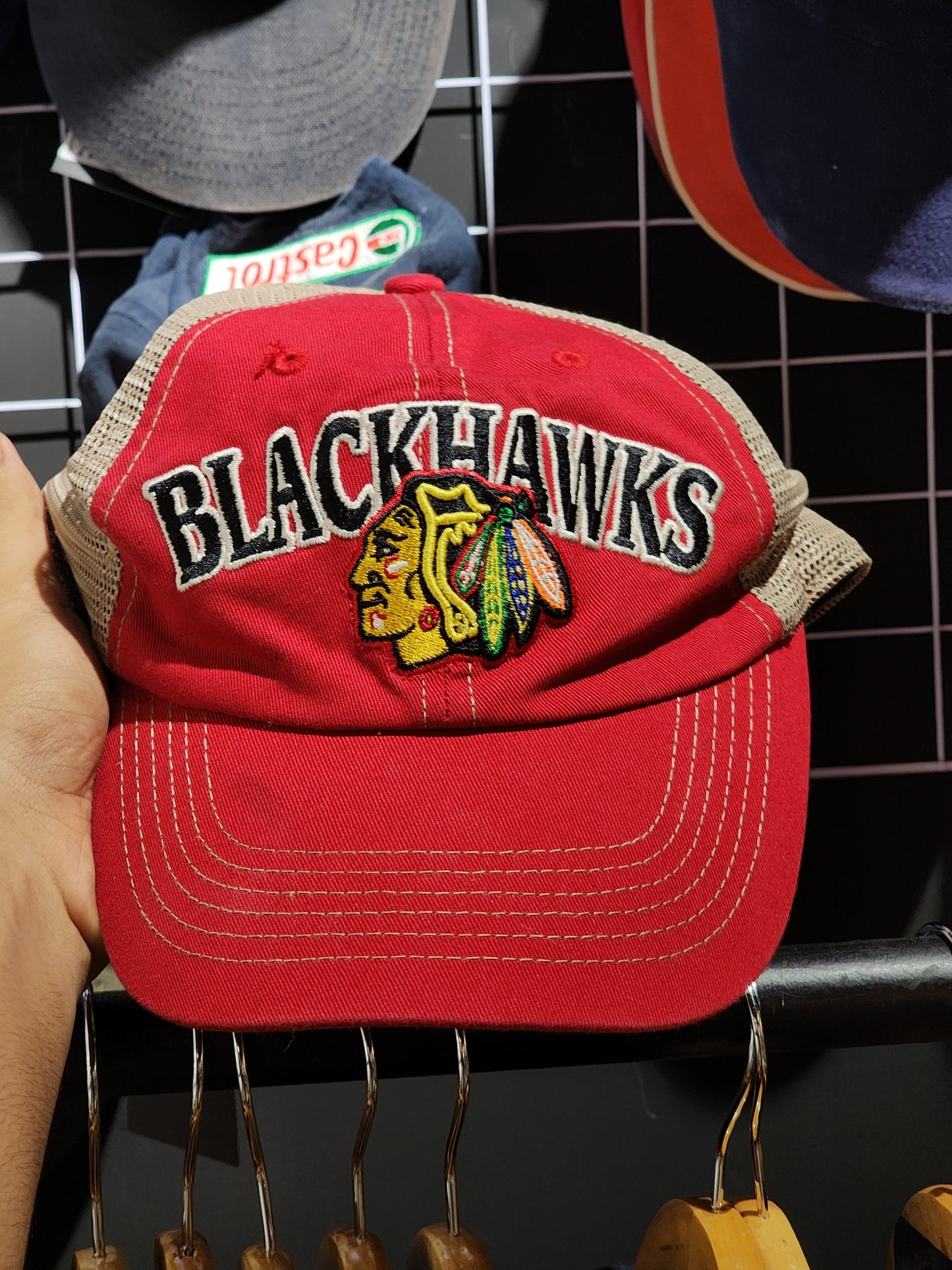 Vintage NHL Chicago Blackhawks Trucker Hat