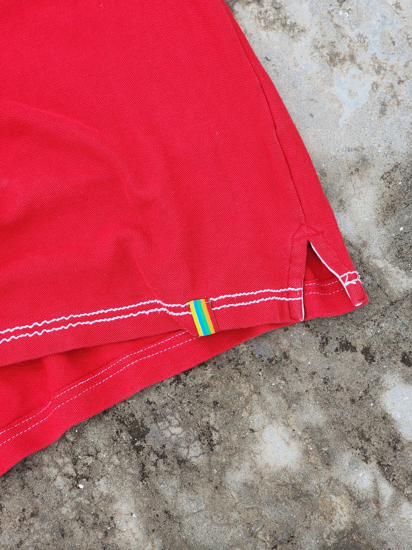 Vintage COOGI Red Polo Hand Embroidery (XXL)