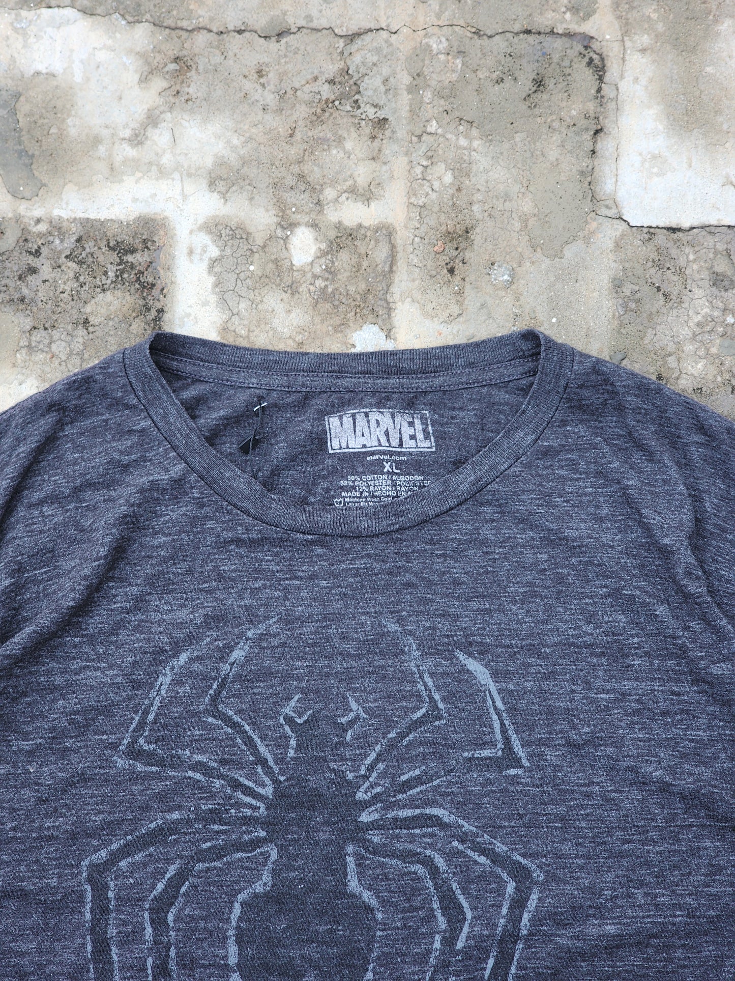 Marvel Black Spider Man Tee (L)