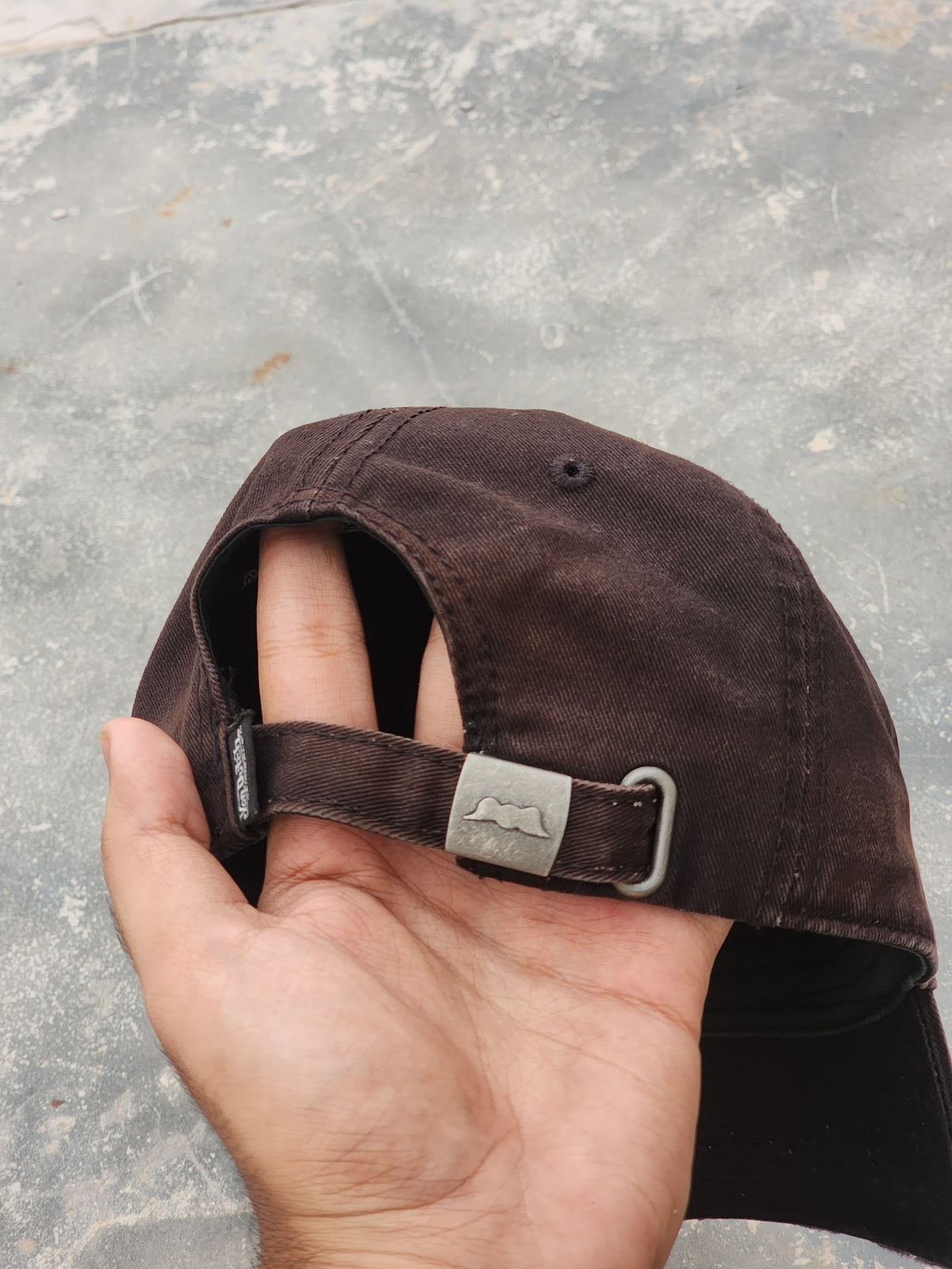 Vintage Von Dutch Faded Black Cap